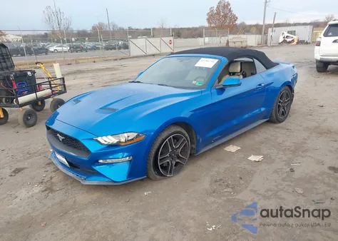 2020 Ford Mustang Ecoboost Premium из США, поврежденный, VIN 1FATP8UHXL5101406